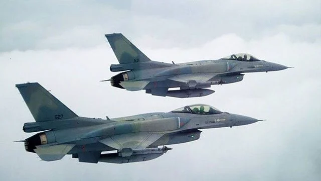 F16 with increased capabilities for long-range air and sea controls