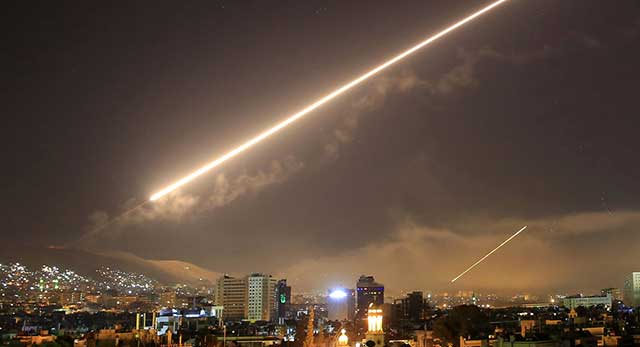 Lebanese airspace has been used for Israeli strikes in Syria, state media SANA says