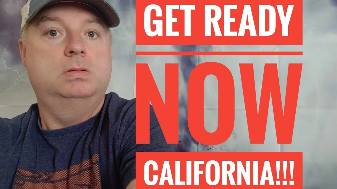 PREPPER WARNING! STATE OF EMERGENCY BEEN DECLARED FOR CALIFORNIA | EXTREME WEATHER | POWER OUTAGES