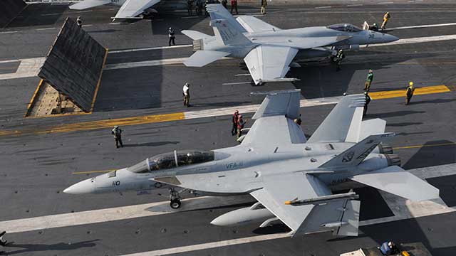 Boeing suspends orders for the F/A-18 Super Hornet fighter jet