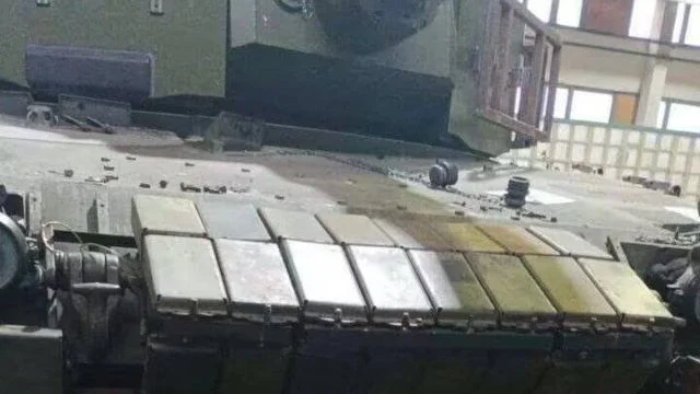 Confirmed: German Leopards in Ukraine with integrated Soviet armor