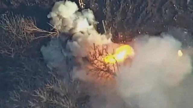 Watch: Russian Lancet destroys US 155mm M109 self-propelled howitzer