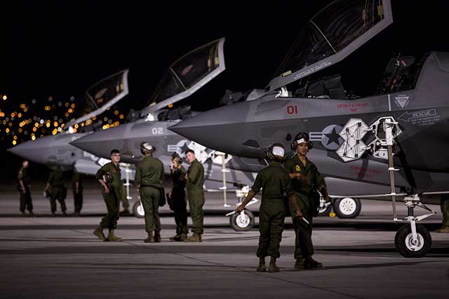 About 160 of America’s 540 F-35s are capable of full-duty capacity