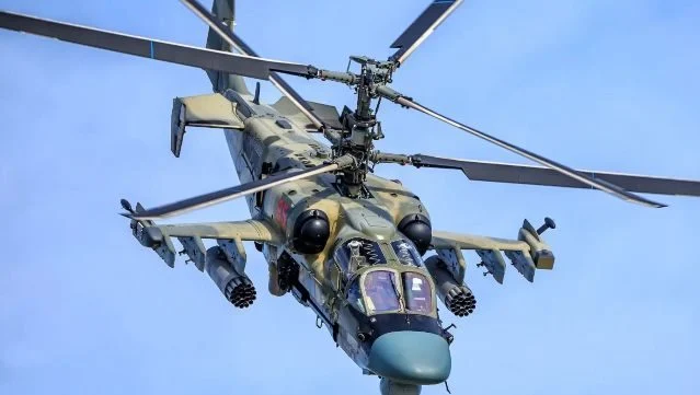 One Ka-52 helicopter deflected 18 MANPADS by jamming all warheads