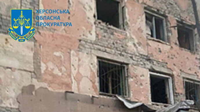 Russians target student accommodation in Kherson at night, killing two civilians