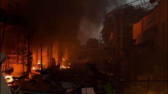 Russian morning attack: Hotel destroyed in Cherkasy and strikes in Lviv and Rivne oblasts
