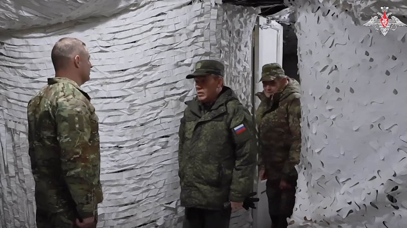 Russian Defence Ministry posts video of Russia’s General Staff chief supposedly visiting war zone in Ukraine