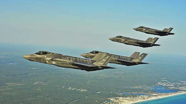 US probable to forfeit 90 percent of jets in case of China conflict