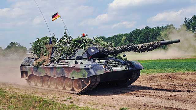 90 German-made Leopard 1 tanks have been assigned to the Ukrainians