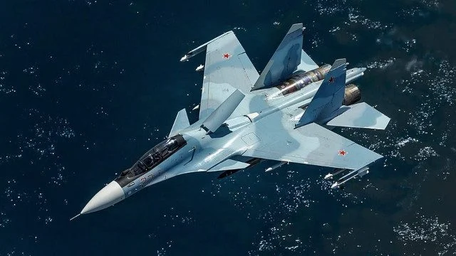 RuAF Su-30SM possibly downed by MANPADS from a Black Sea boat