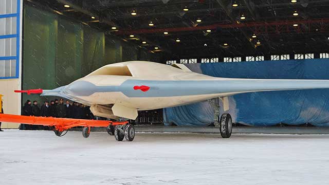 Russia’s S-70 stealth drone may not see combat anytime soon