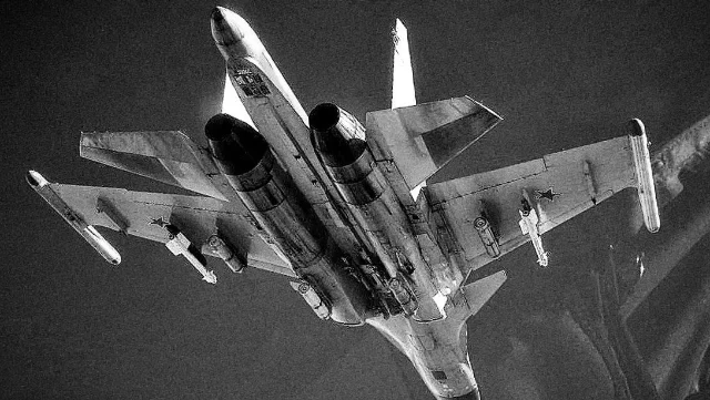 Reports claim an Ukrainian F-16 shot down a Russian Su-34