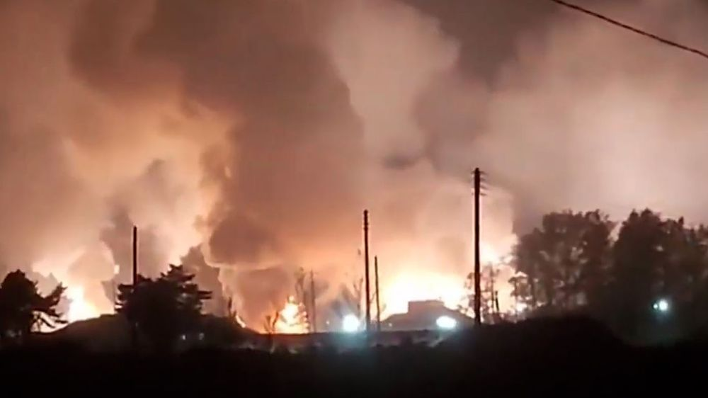 A gigantic explosion occurred at South Korea’s airbase.